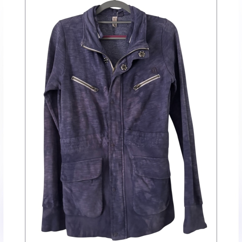 Element Tunic Zip Up Sweatshirt Euc - image 1